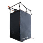 KickAss Premium Shower Awning - Black & Orange