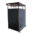 KickAss Premium Shower Awning - Black & Orange