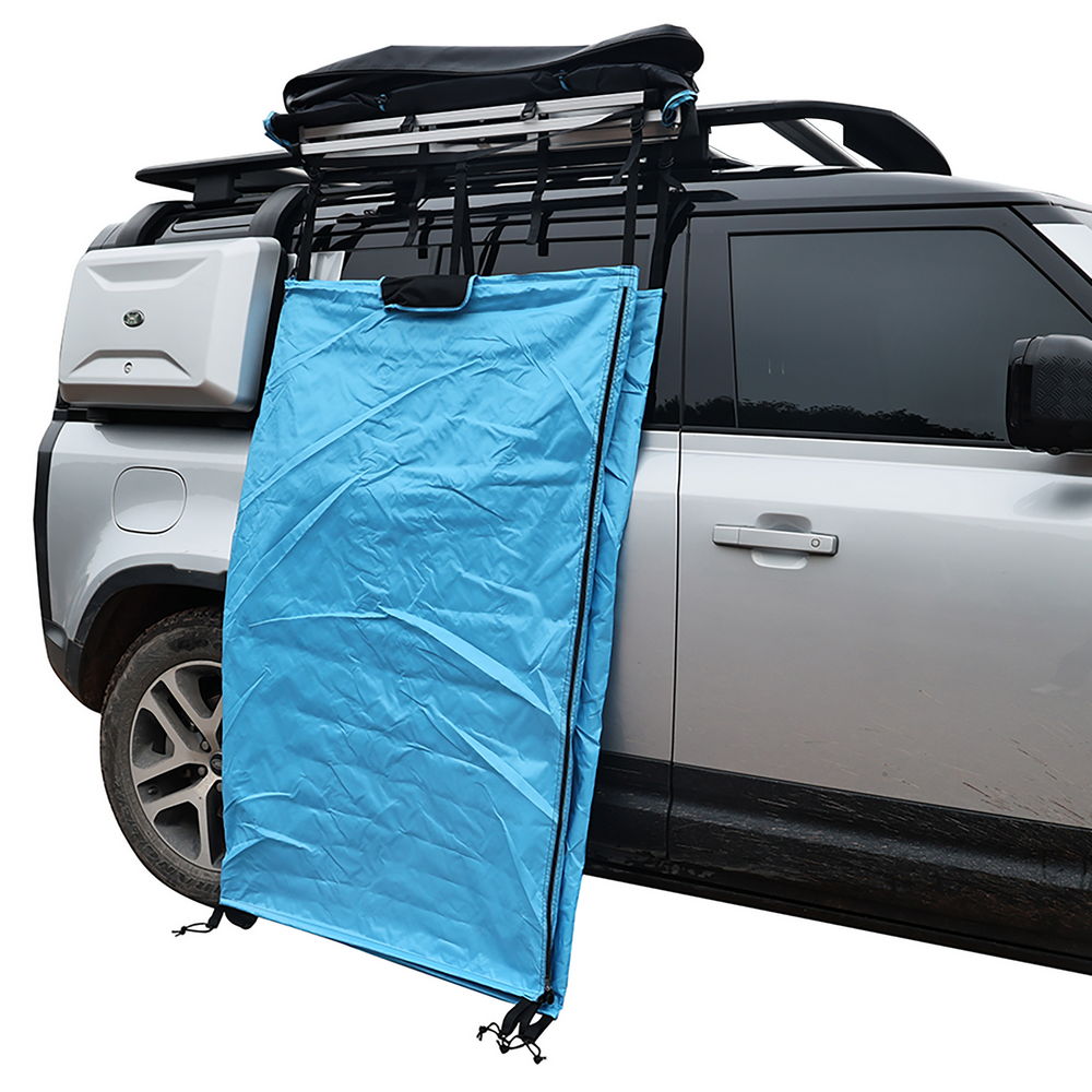 KickAss Premium Shower Awning - Blue