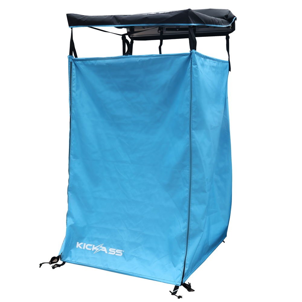 KickAss Premium Shower Awning - Blue