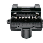 12-Pin Flat Trailer Socket Tornado Springs, Cable Gland & Normally-Open Reed Switch