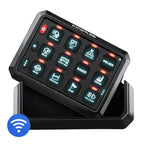 KickAss 12/24V 12 Gang Wireless Switch Panel with Magnetic Charging Cradle - MKII