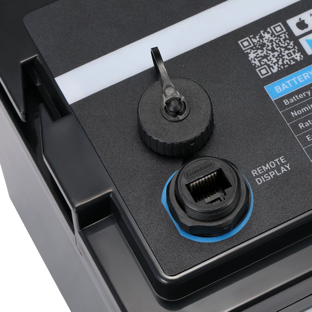 KickAss Smart 12V 120Ah Lithium Deep Cycle Battery LiFePO4