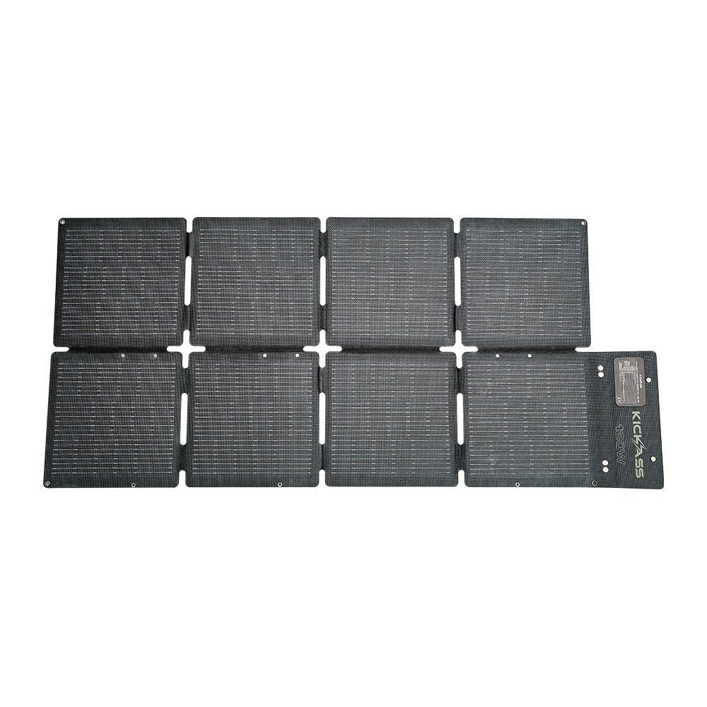 KickAss 120W DC Solar Blanket with Anderson Tail & USB Hub