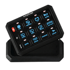 KickAss 12/24V 12 Gang Wireless Switch Panel with Magnetic Charging Cradle - MKII