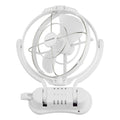 KickAss 12V / 24V 360°, 3 Speed Caravan Fan - White