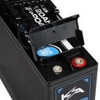 KickAss Smart 12V 120Ah Lithium Slimline Deep Cycle Battery LifePO4