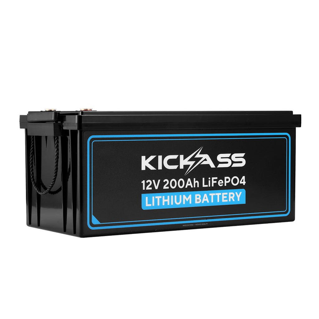 KickAss 12V 200Ah Lithium Deep Cycle Battery LiFePO4