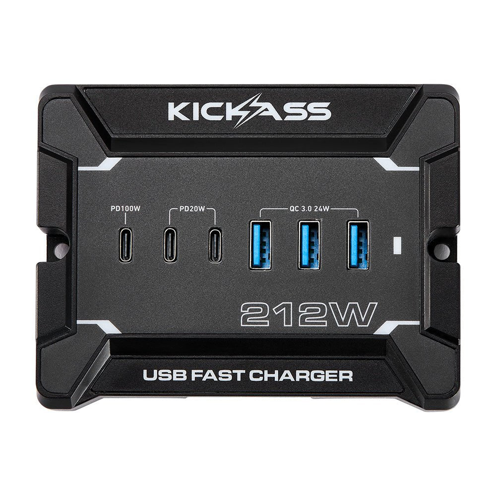 KickAss 12V Anderson To USB Fast Charger - 212W