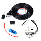 KickAss 12V Smart 120Ah Lithium Essentials Dual Battery Kit with 25A DCDC Charger, Wiring Kit and Maxi Fuse Holder