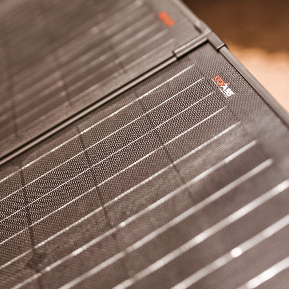 KickAss 12V 200W Super Thin Folding Portable Solar Panel with PWM Controller