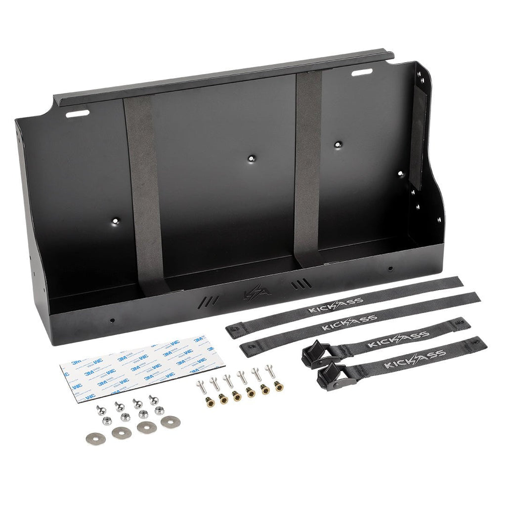 KickAss 170Ah Slimline Battery Tray + Accessory Panel Bundle