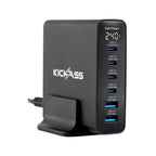KickAss 240W GaN USB-C Charger + 1800 Lumen Magnetic Work Light Bundle