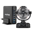 KickAss 240W GaN USB-C Charger + 360 Oscillating Camping Fan Bundle