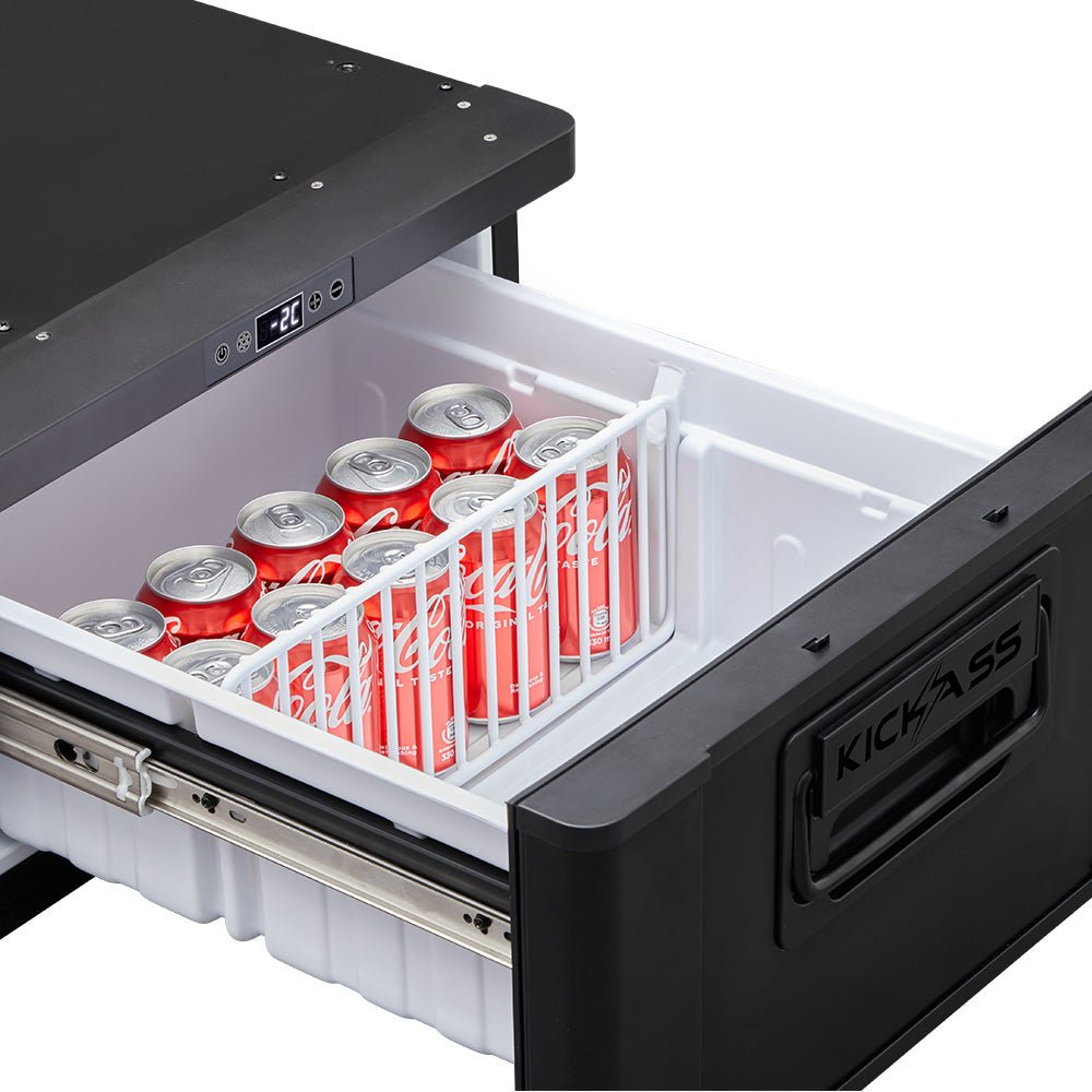 KickAss 12V Drawer Fridge/Freezer - Single Zone, 30L