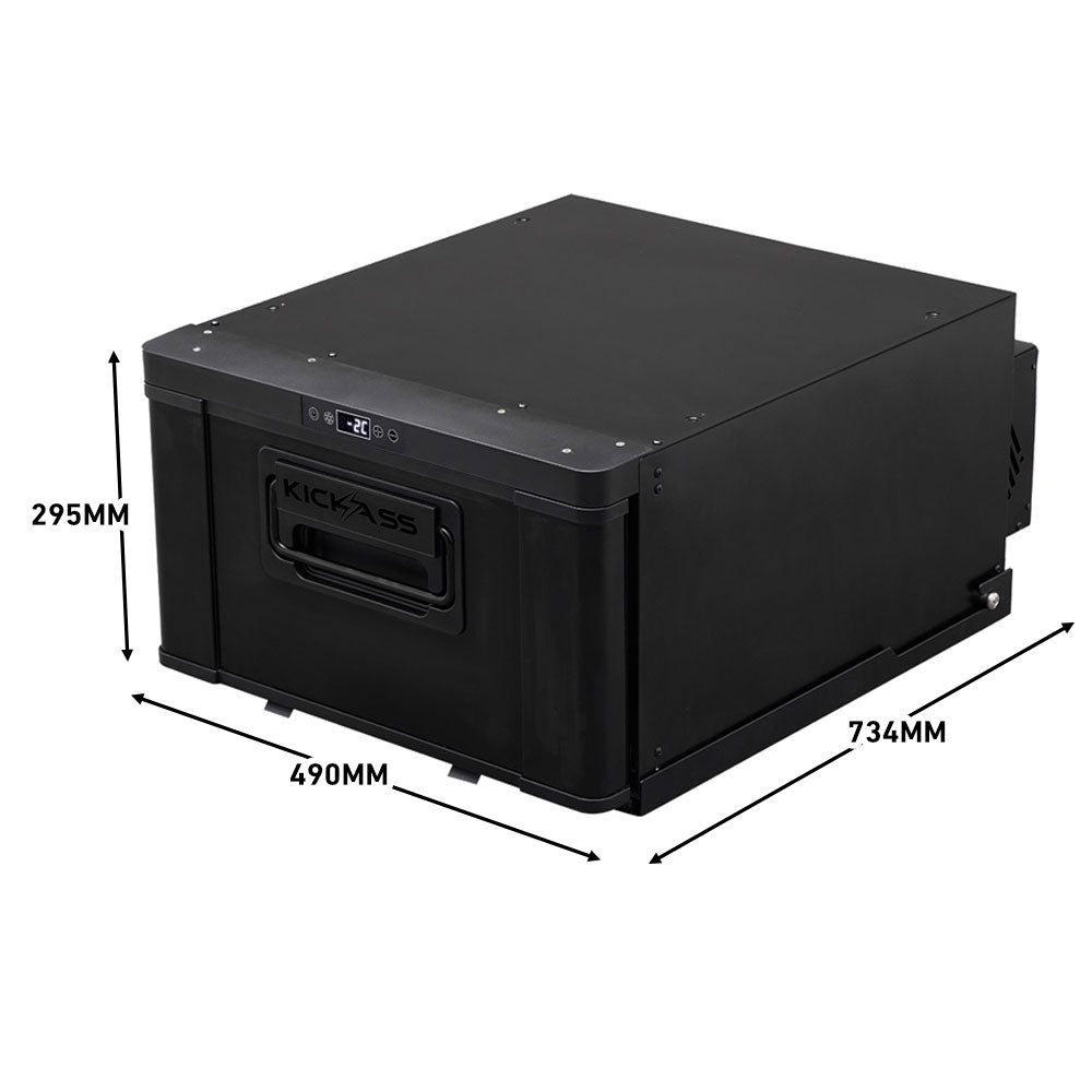 KickAss 12V Drawer Fridge/Freezer - Single Zone, 30L