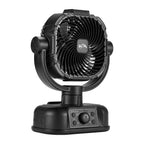 Kickass 360° Oscillating 20,000mAh Camping Fan with Power Bank & Light