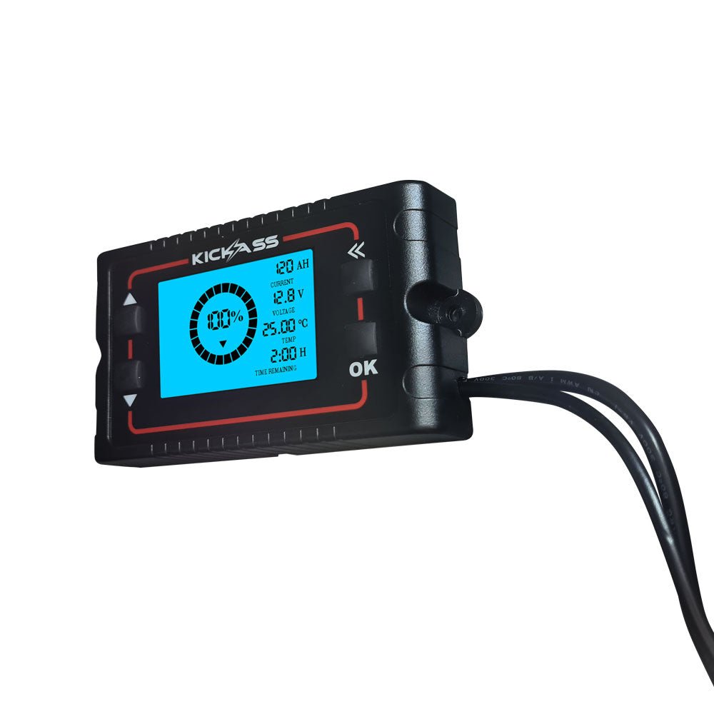 KickAss 500A Battery Monitoring Shunt with Remote Display