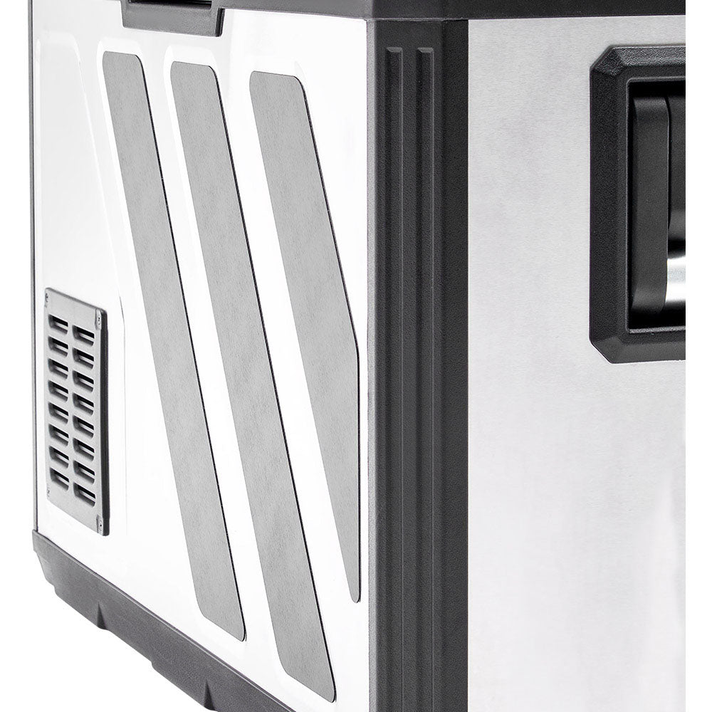 KickAss Portable 12V Fridge/Freezer - Single Zone Stainless Steel, 50L