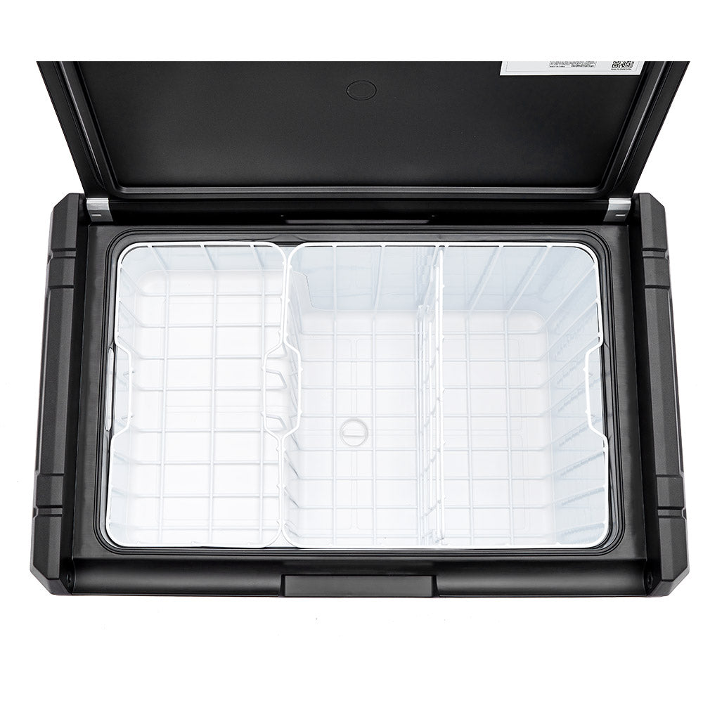KickAss Portable 12V Fridge/Freezer - Single Zone Stainless Steel, 50L