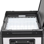 KickAss Portable 12V Fridge/Freezer - Single Zone Stainless Steel, 50L
