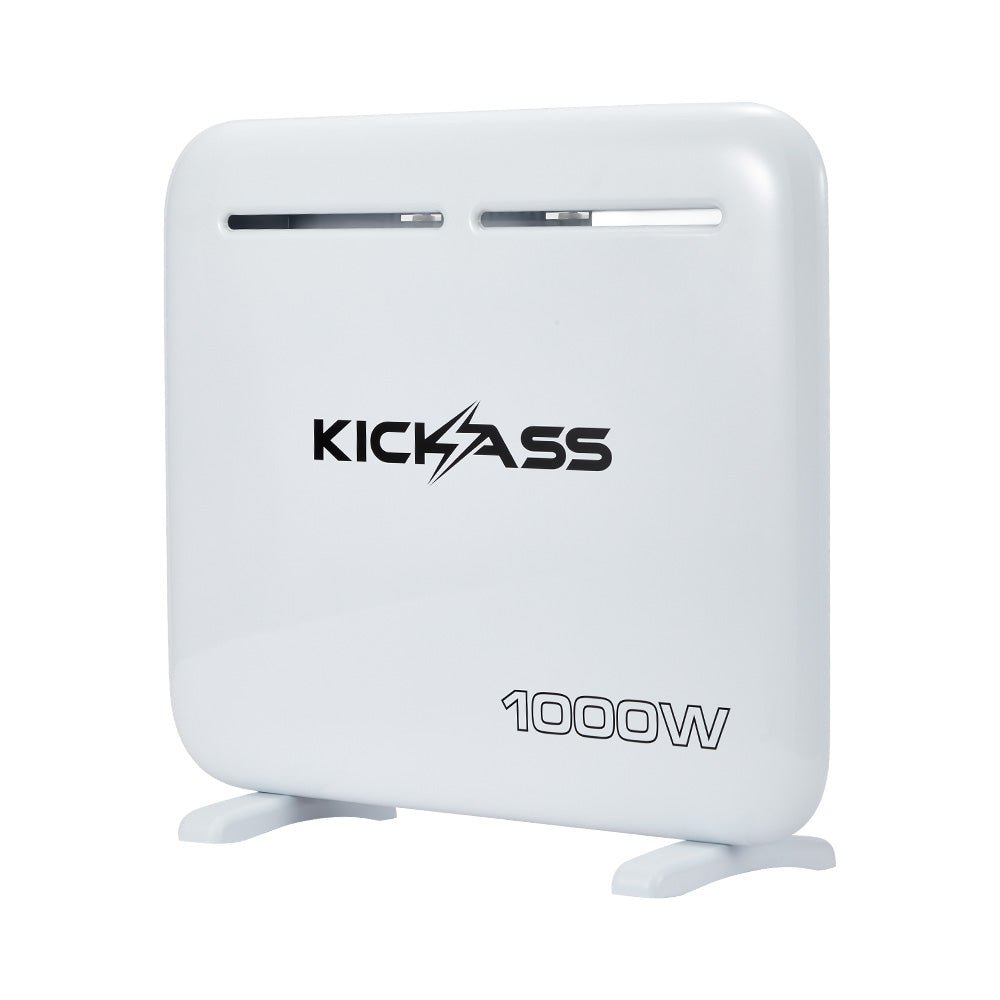 KickAss Electric Panel Heater 1000W for Camping