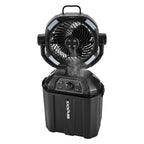 KickAss Portable 20,000mAh Misting Fan with LED & Power Bank for Camping