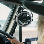KickAss Portable Clip Fan with LED Light