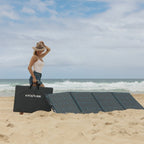 KickAss 12V 240W Premium Folding Portable Solar Panel