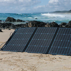 KickAss 12V 240W Premium Folding Portable Solar Panel