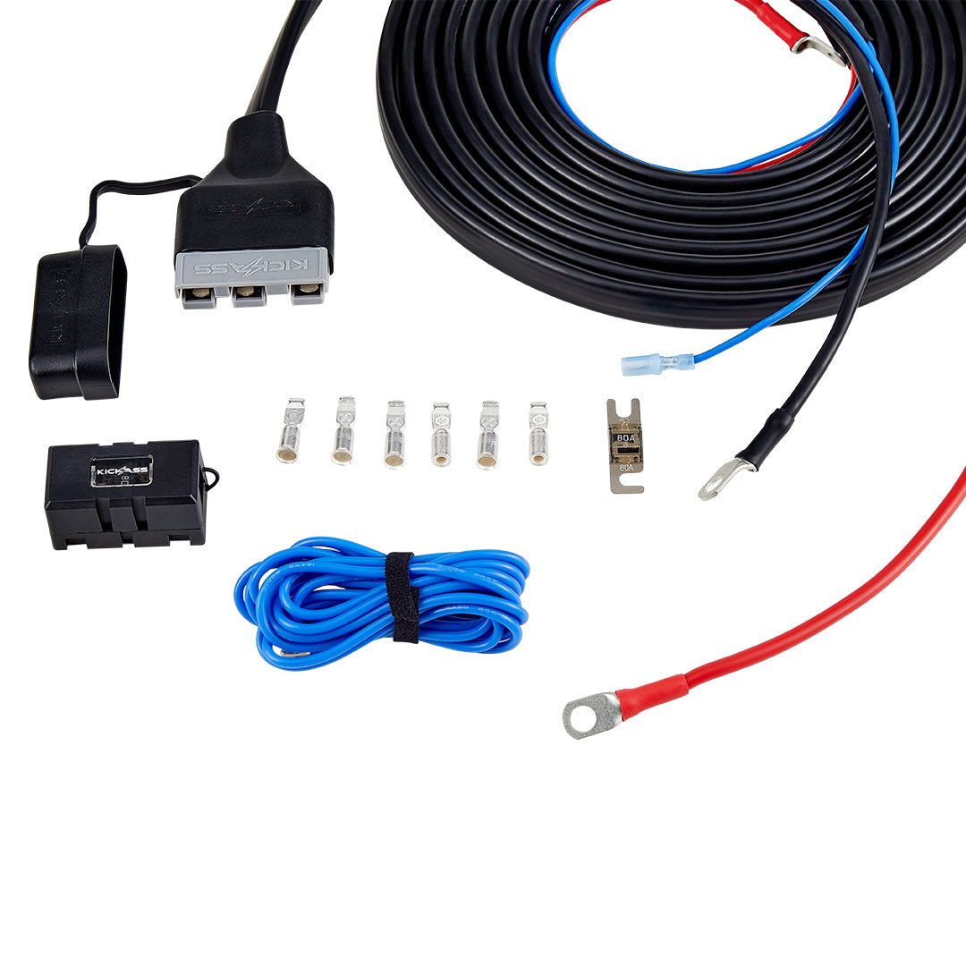 KickAss Premium Plug & Play Wiring Kit - 6m