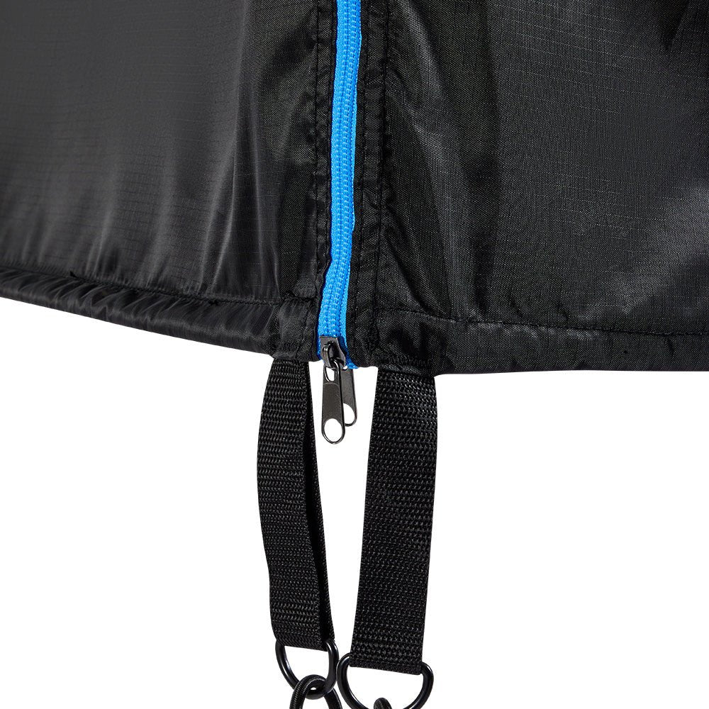 KickAss Premium Shower Awning - Black & Blue