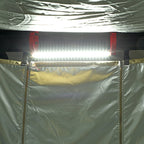 KickAss Premium Shower Awning with Swing Arm & LED Light Strip