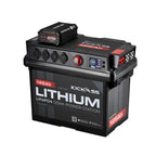 KickAss Smart 125Ah Lithium Battery Box Power Station Bundle with 170W Fixed Solar Panel, Wiring Kit & Tray