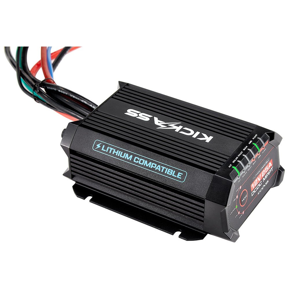 KickAss Smart 12V/24V 25A DCDC Charger With Solar MPPT + Integrated Bluetooth + Pre-Wired Anderson