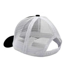 KickAss Snapback Trucker Cap - Black and White