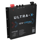 KickAss Smart 12V 230Ah Ultra-X Lithium Slimline Deep Cycle Battery LiFePO4