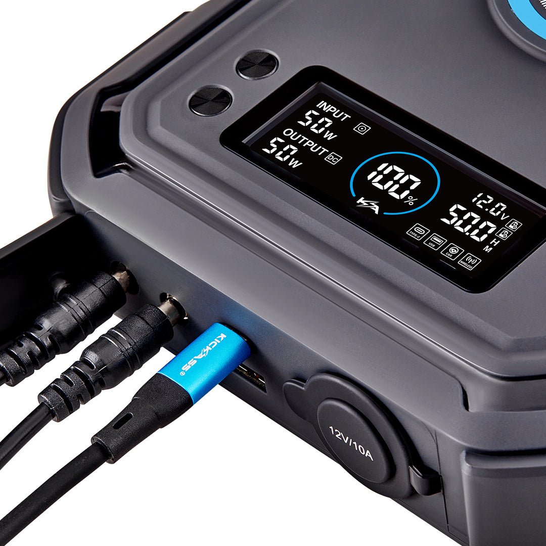 KickAss KickCharge Compact Portable Power Pack for Camping - 12Ah / 150Wh