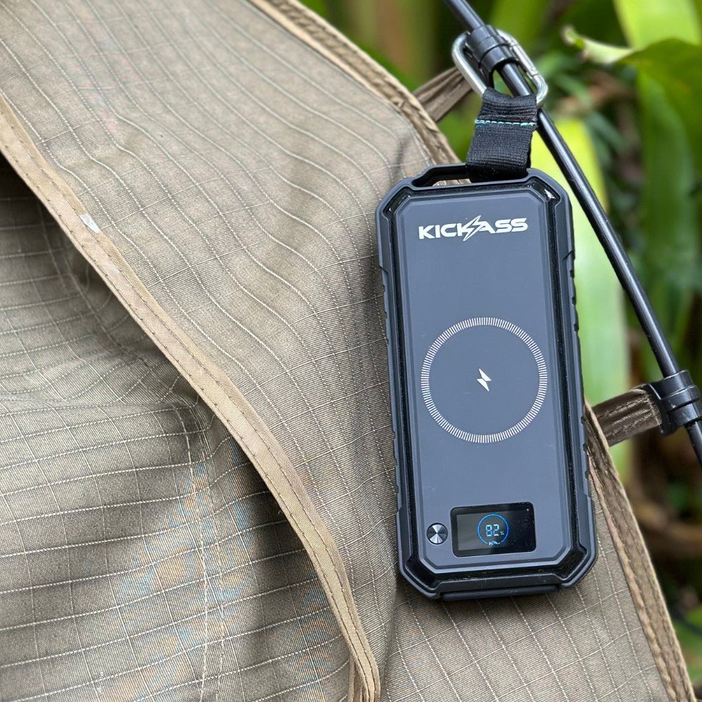 KickAss KickCharge Swag 88 Portable Power Pack for Camping - 24,000mAh