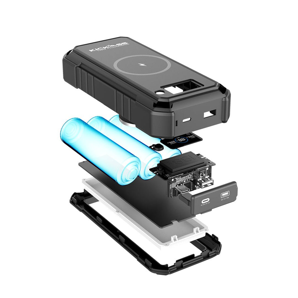 KickAss KickCharge Swag 88 Portable Power Pack for Camping - 24,000mAh