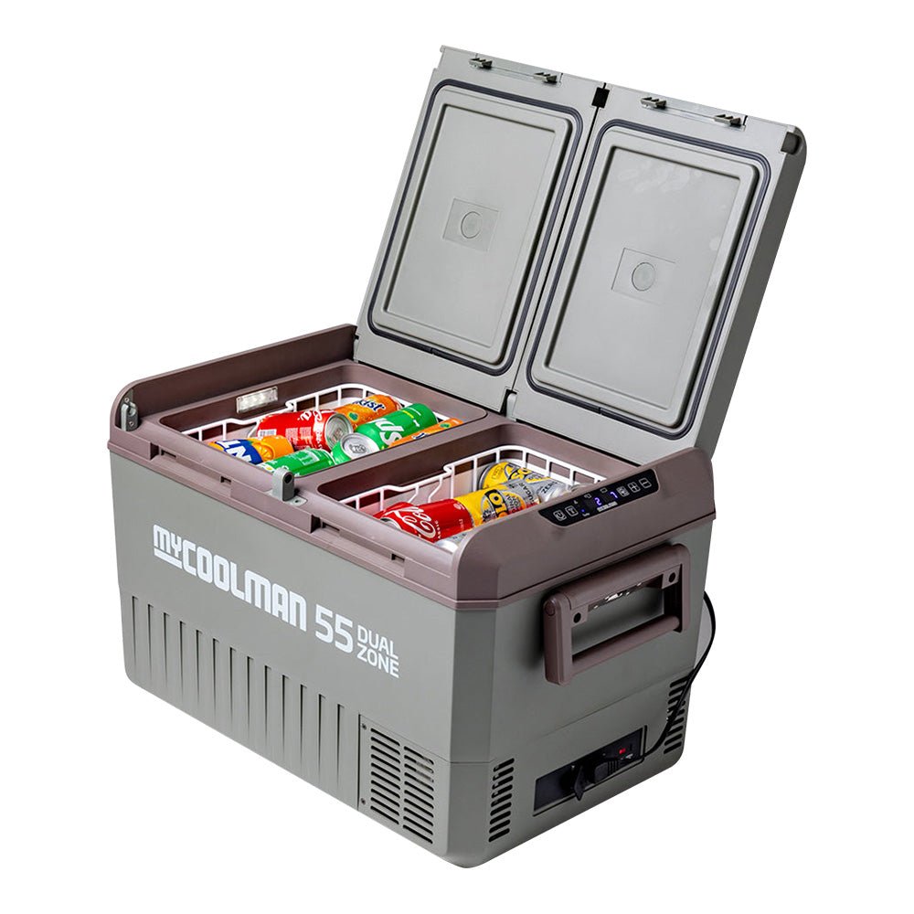 myCOOLMAN Recreational 55L Dual Zone Fridge/Freezer