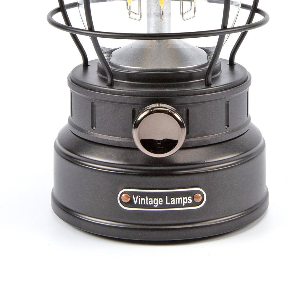 KickAss Vintage Camping Lantern - Black