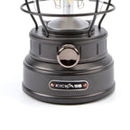 KickAss Vintage Camping Lantern - Black