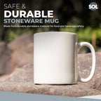12-48 Plain White Mugs 330ml | Large Coffee & Tea Cups