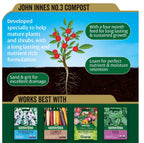 John Innes No 3 Mature Plant Compost 10L Pouch