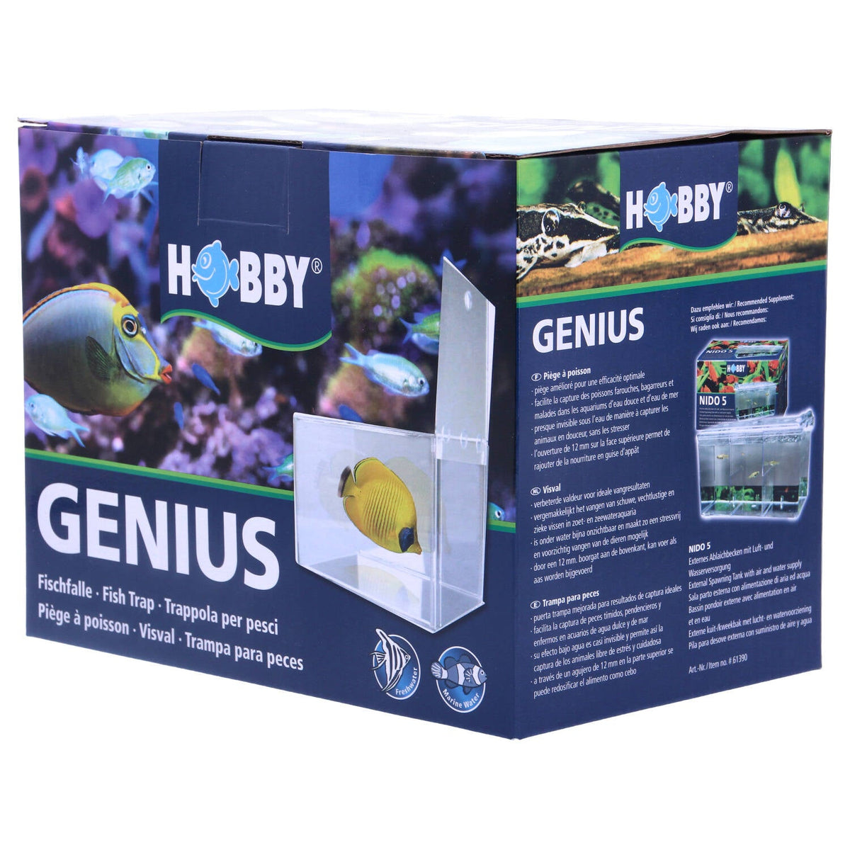 Invisible Underwater Fish Trap – Hobby Genius