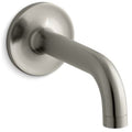 Open Box - Kohler K-14427-BN Wall Mount Non-Diverter 90 Degrees Wall Spout from Purist Collection