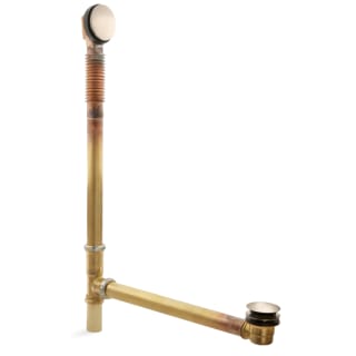 Open Box - Kohler K-7265-BV Brass Toe Tap Bath Drain from the Clearflo Series