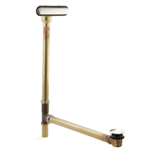 Open Box - Kohler K-7271-SN Slotted Overflow Brass Bath Drain from the Clearflo Collection