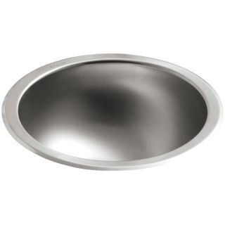Open Box - Kohler K-2610-SU-NA Bolero 11-1/2" Stainless Steel Drop In Bathroom Sink
